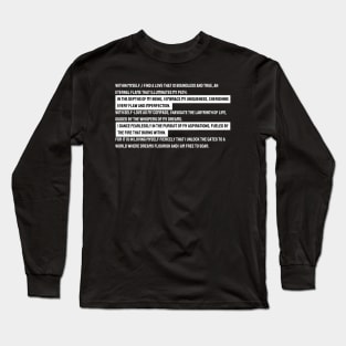 Within Myself Long Sleeve T-Shirt